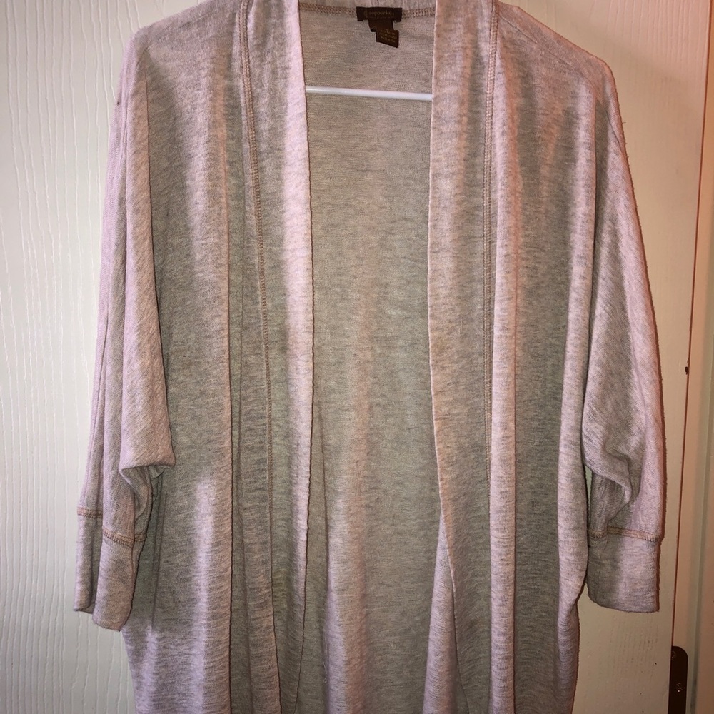 Tan light cardigan